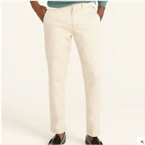 NWT J. Crew 770 Men's 29x32 & 34x30 Straight Fit Stretch Beige Khaki Chino Pants